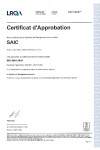 Certification ISO 9001:2015 by LRQA
